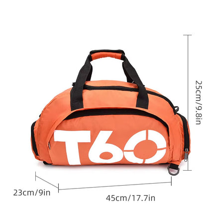 Ultimate Waterproof Gym Bag for Fitness Enthusiasts - Unisex Ultralight Travel Backpack for Yoga, Sports, and Outdoor Adventures