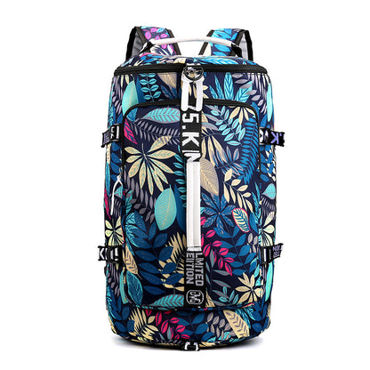 Versatile Waterproof Gym Fitness Backpack for Outdoor Travel and Sports - Stylish and Functional 3-in-1 Design
