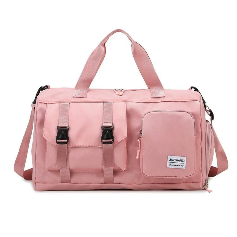 Vibrant Pearlescent Yoga Fitness Bag with Smart Dry-Wet Separation