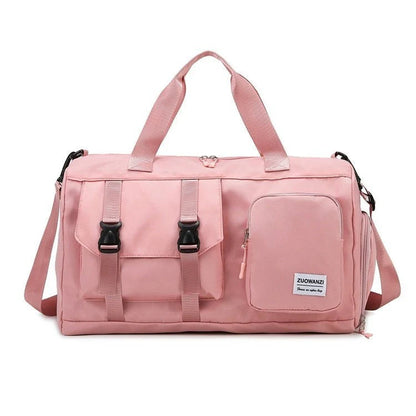 Vibrant Pearlescent Yoga Fitness Bag with Smart Dry-Wet Separation