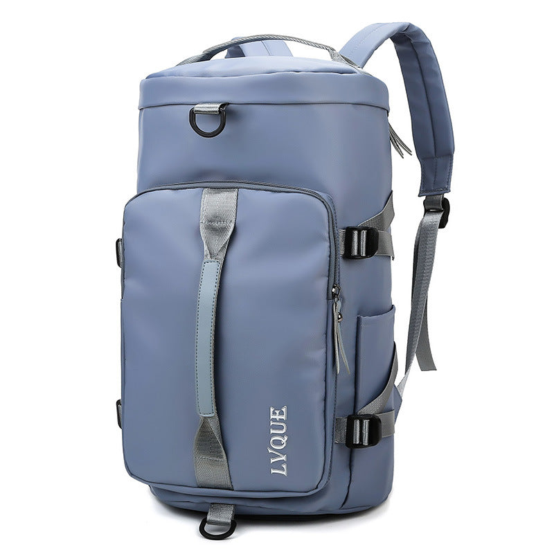 Versatile Waterproof Gym Fitness Backpack for Outdoor Travel and Sports - Stylish and Functional 3-in-1 Design
