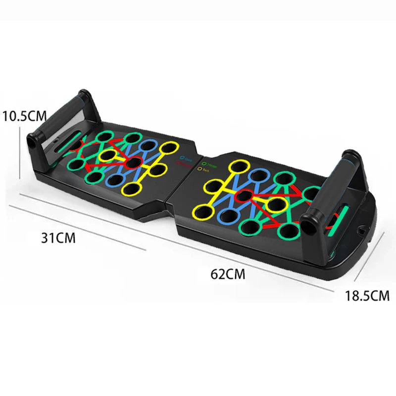 Revolutionary Push-Up Board Set - Portable, Multifunctional Fitness Equipment for Total Upper Body Strength Training