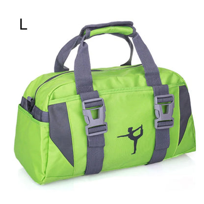 Versatile Waterproof Nylon Yoga and Gym Bag - Perfect for Fitness, Travel, and Outdoor Adventures!