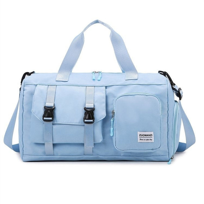 Vibrant Pearlescent Yoga Fitness Bag with Smart Dry-Wet Separation