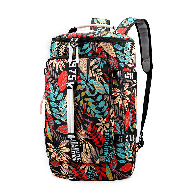 Versatile Waterproof Gym Fitness Backpack for Outdoor Travel and Sports - Stylish and Functional 3-in-1 Design