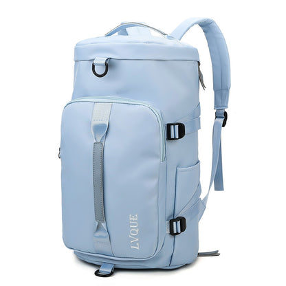 Versatile Waterproof Gym Fitness Backpack for Outdoor Travel and Sports - Stylish and Functional 3-in-1 Design