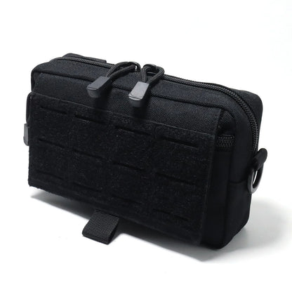 Tactical EDC Waist Bag - Versatile MOLLE Accessory for Outdoor Adventures, First Aid, and Everyday Carry