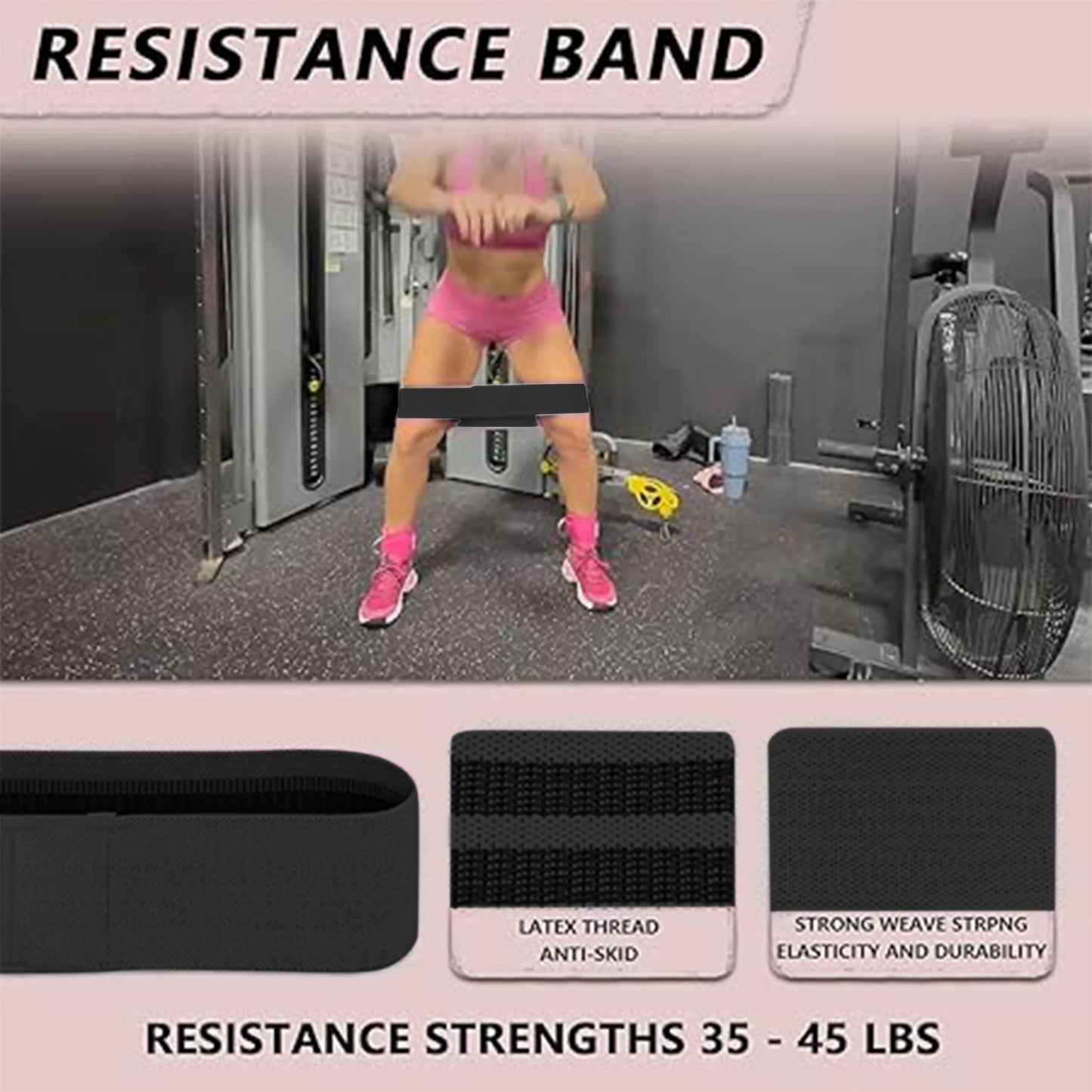 Ultimate 9-Piece Barbell Pad Set for Hip Thrusts, Leg Day, and Strength Training - Includes Squat Pad, Ankle Straps, Resistance Bands & More!
