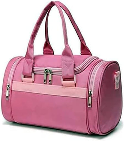Charming Pink Ballerina Dance Bag for Girls - Perfect Duffel for Ballet Classes, Recitals, and Weekend Getaways