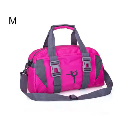 Versatile Waterproof Nylon Yoga and Gym Bag - Perfect for Fitness, Travel, and Outdoor Adventures!