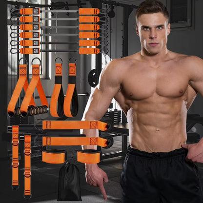 Ultimate Multifunctional Pilates Bar with Resistance Bands – Portable Yoga Stick for Full Body Workouts and Strength Training