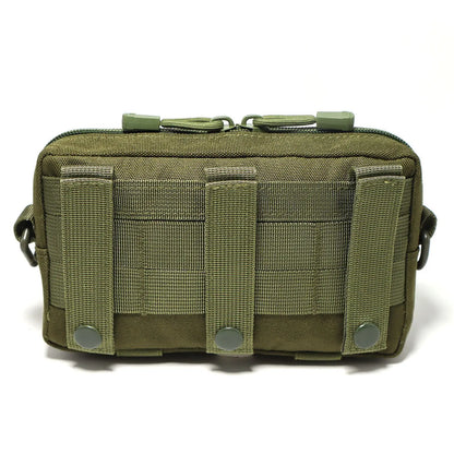 Tactical EDC Waist Bag - Versatile MOLLE Accessory for Outdoor Adventures, First Aid, and Everyday Carry