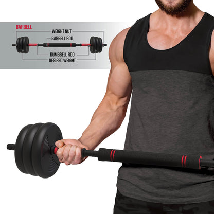 Transform Your Workout with the 4-in-1 Smartbell Gym: 60 Lbs Adjustable Weight Set for Ultimate Strength Training