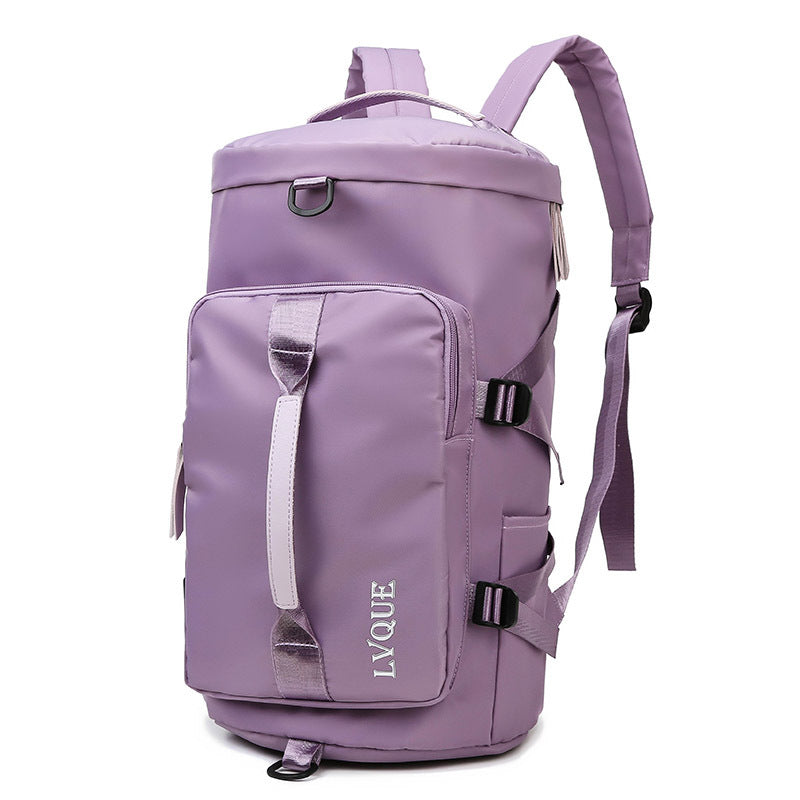 Versatile Waterproof Gym Fitness Backpack for Outdoor Travel and Sports - Stylish and Functional 3-in-1 Design