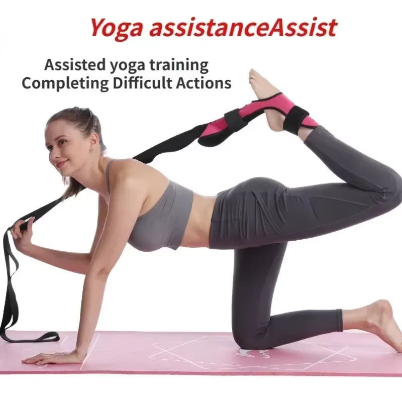 Ultimate Yoga Leg Stretching Band for Enhanced Flexibility and Foot Care - Perfect for Rehabilitation and Plantar Fasciitis Treatment