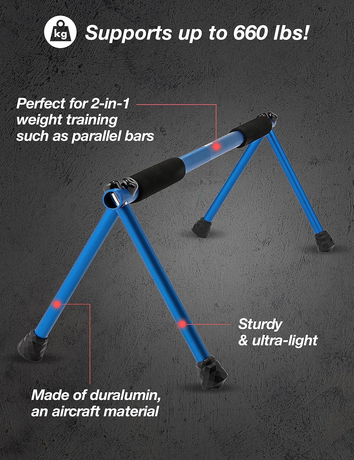Revolutionary Folding Push Up Bar - Your Ultimate Portable Strength Training Equipment for Indoor & Outdoor Workouts