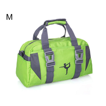 Versatile Waterproof Nylon Yoga and Gym Bag - Perfect for Fitness, Travel, and Outdoor Adventures!