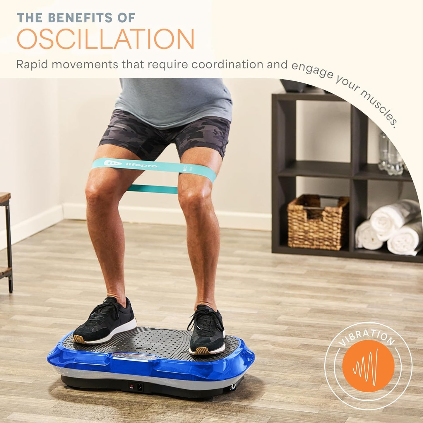 Transform Your Fitness Journey with the Waver Vibration Plate – Ultimate Full-Body Workout Machine for Muscle Activation and Fat Loss