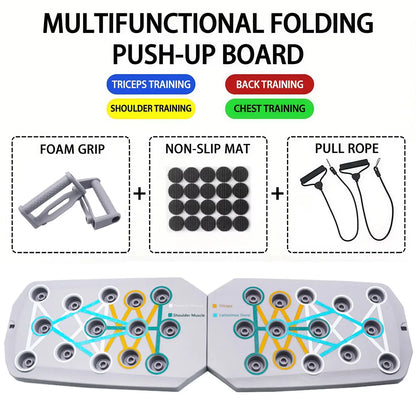 Revolutionary Push-Up Board Set - Portable, Multifunctional Fitness Equipment for Total Upper Body Strength Training