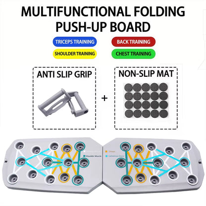Revolutionary Push-Up Board Set - Portable, Multifunctional Fitness Equipment for Total Upper Body Strength Training
