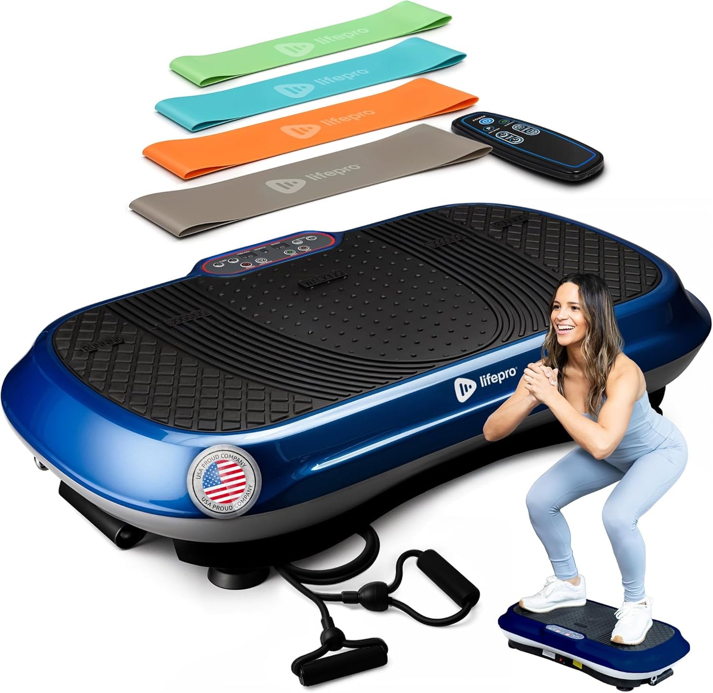 Transform Your Fitness Journey with the Waver Vibration Plate – Ultimate Full-Body Workout Machine for Muscle Activation and Fat Loss