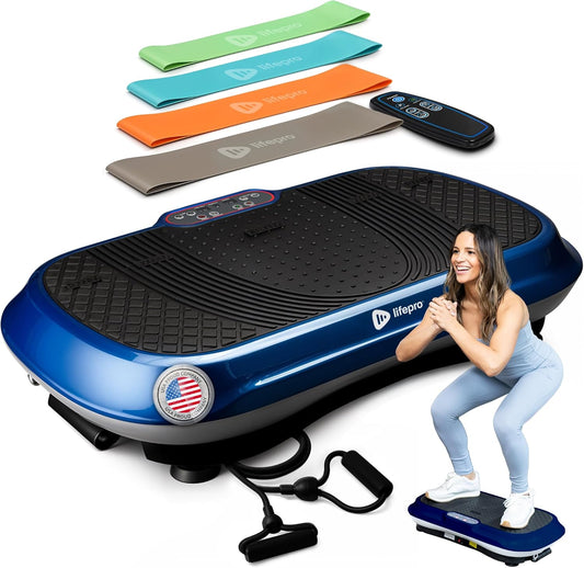 Transform Your Fitness Journey with the Waver Vibration Plate – Ultimate Full-Body Workout Machine for Muscle Activation and Fat Loss
