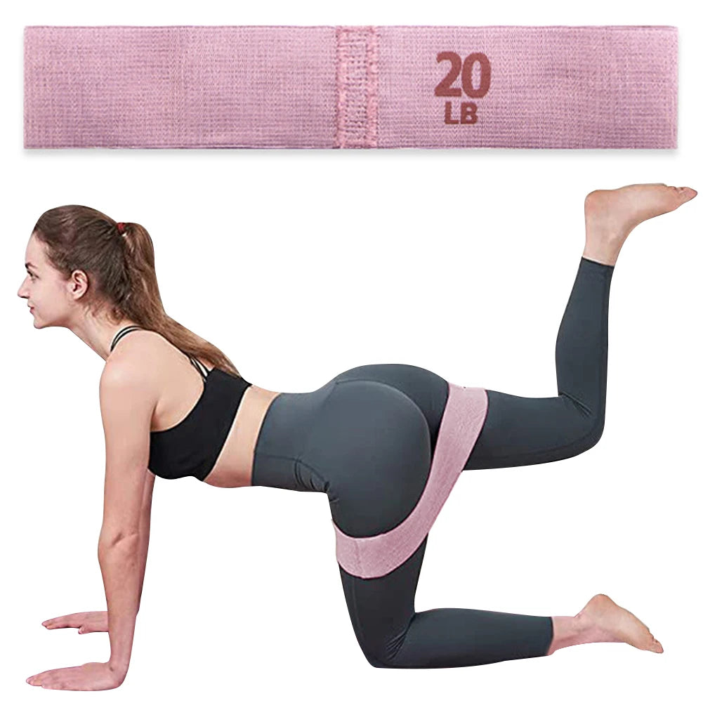 Elevate Your Workout with Sikiwind's Anti-Slip Hip Resistance Bands - Perfect for Glute and Thigh Training!
