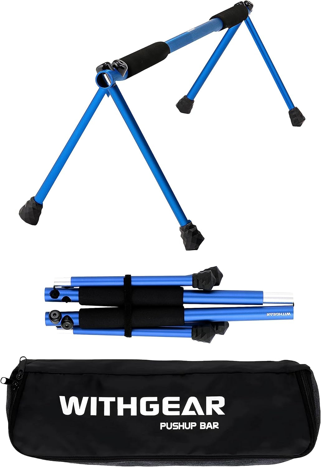 Revolutionary Folding Push Up Bar - Your Ultimate Portable Strength Training Equipment for Indoor & Outdoor Workouts