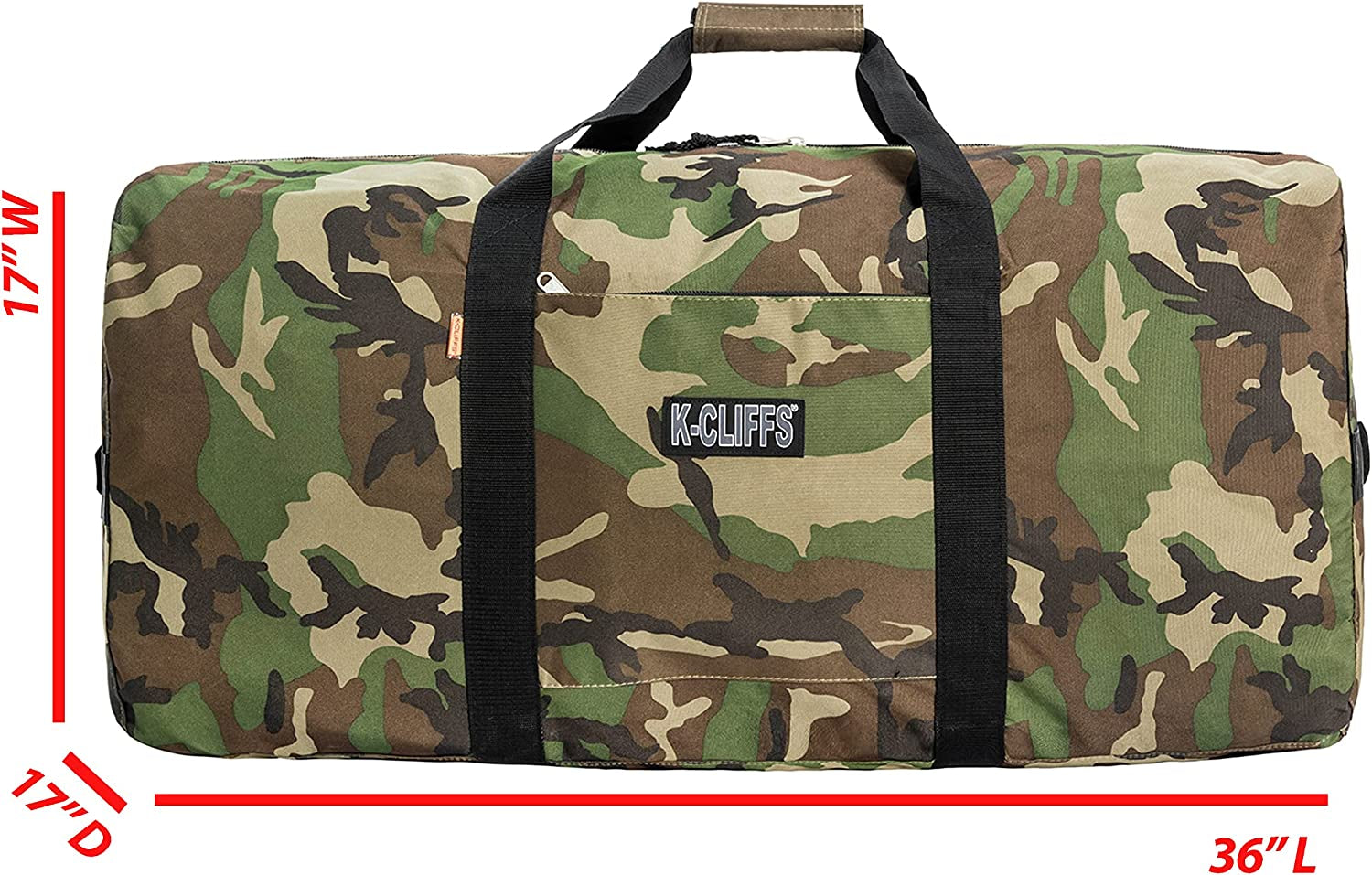 Ultimate Heavy Duty Cargo Duffel Bag - Extra Large Sport Gear Travel Bag for All Your Adventures