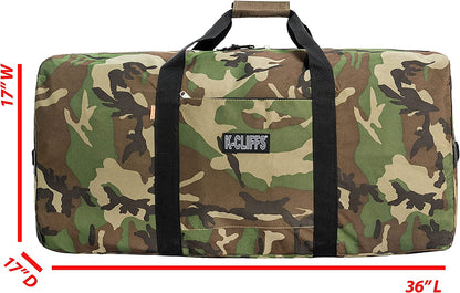 Ultimate Heavy Duty Cargo Duffel Bag - Extra Large Sport Gear Travel Bag for All Your Adventures