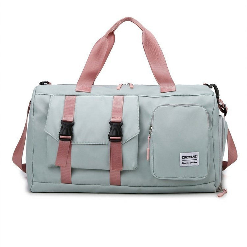 Vibrant Pearlescent Yoga Fitness Bag with Smart Dry-Wet Separation