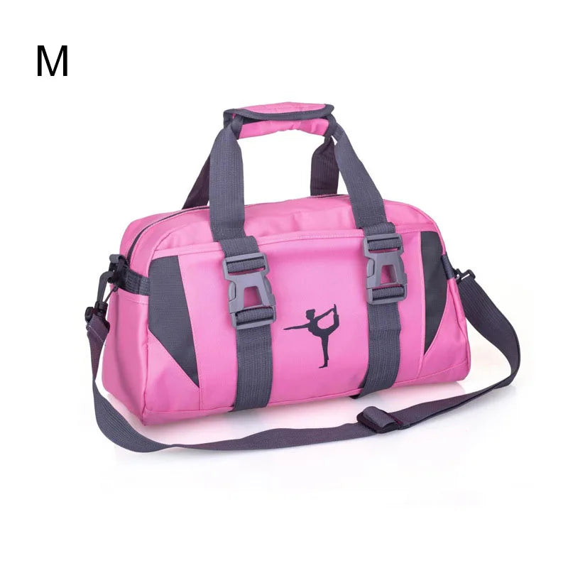 Versatile Waterproof Nylon Yoga and Gym Bag - Perfect for Fitness, Travel, and Outdoor Adventures!