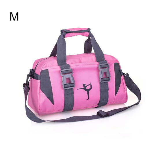Versatile Waterproof Nylon Yoga and Gym Bag - Perfect for Fitness, Travel, and Outdoor Adventures!
