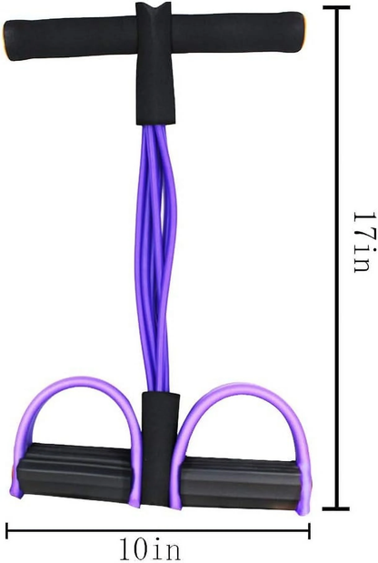 Transform Your Body with the Multifunctional 6-Tube Elastic Yoga Resistance Band - Perfect for Slimming and Strengthening!