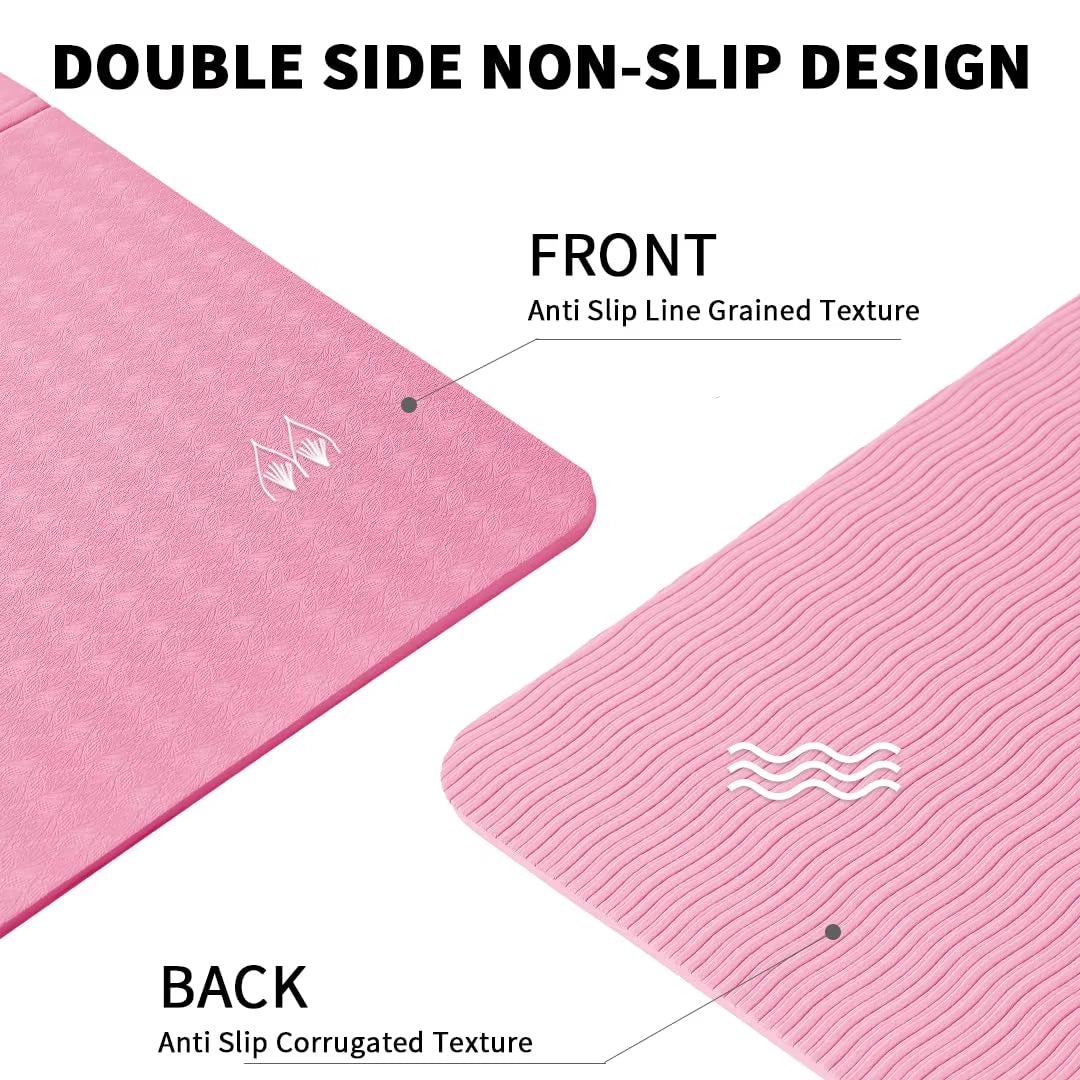 Elevate Your Practice with Our Extra Large Foldable Yoga Mat - Perfect for All Fitness Levels!