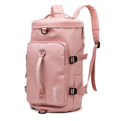 Versatile Waterproof Gym Fitness Backpack for Outdoor Travel and Sports - Stylish and Functional 3-in-1 Design