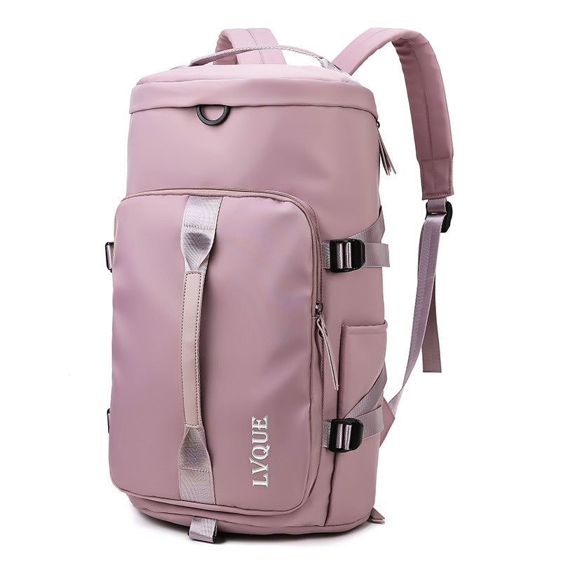 Versatile Waterproof Gym Fitness Backpack for Outdoor Travel and Sports - Stylish and Functional 3-in-1 Design