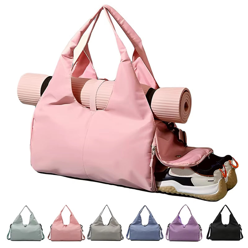 Stylish Yoga Mat Bag - Versatile Gym Fitness Handbag for Men and Women - Perfect for Travel and Outdoor Workouts