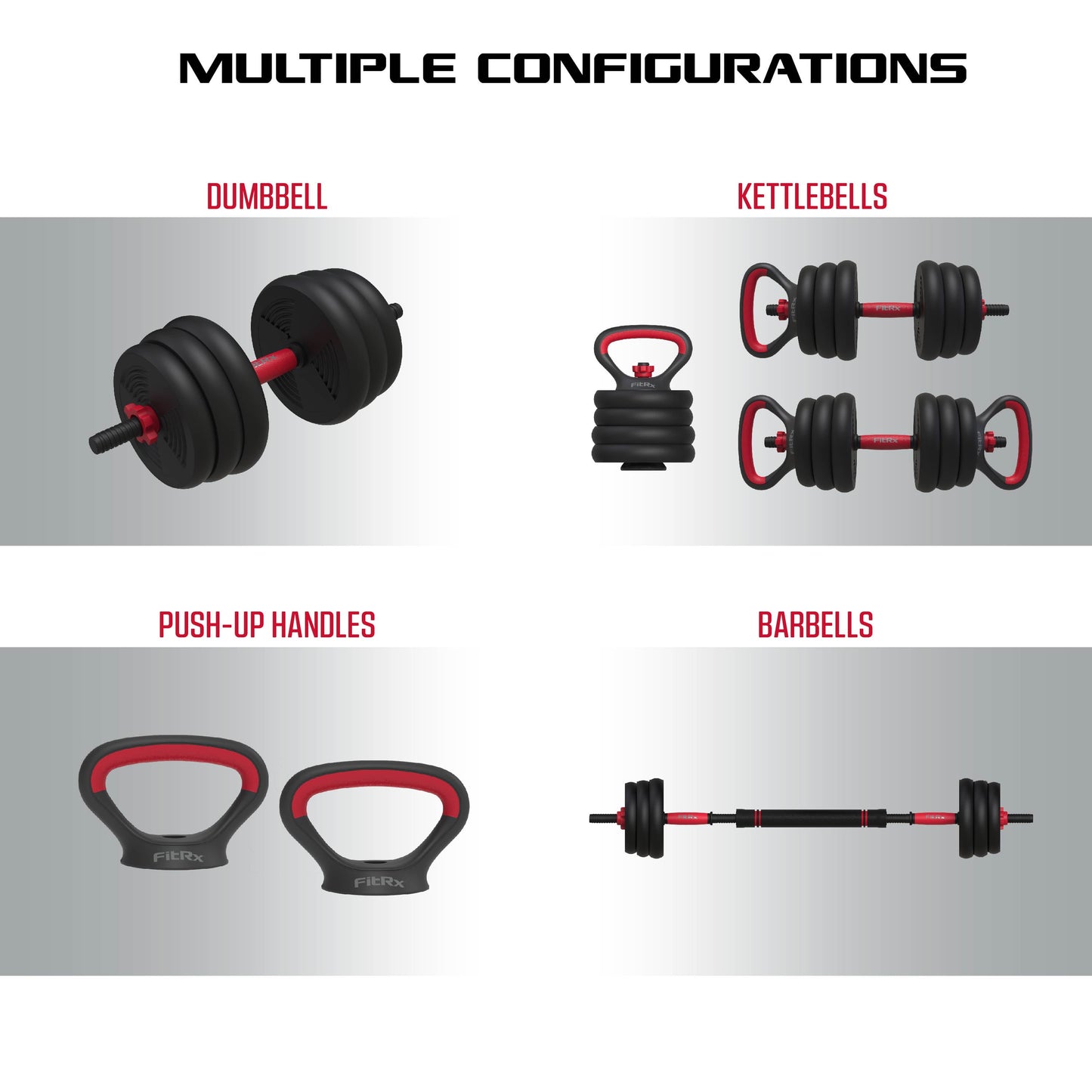 Transform Your Workout with the 4-in-1 Smartbell Gym: 60 Lbs Adjustable Weight Set for Ultimate Strength Training