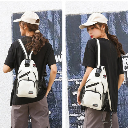 Stylish and Versatile Men's Small Chest Bag - Perfect for Travel, Sports, and Outdoor Adventures