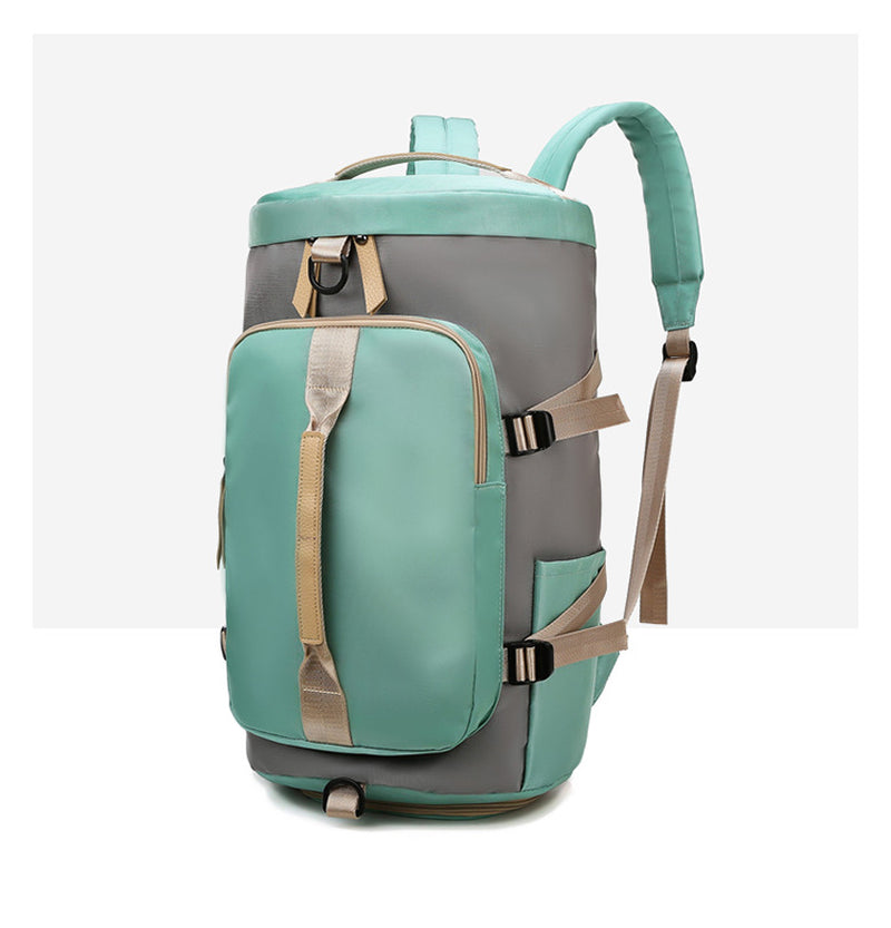 Versatile Waterproof Gym Fitness Backpack for Outdoor Travel and Sports - Stylish and Functional 3-in-1 Design