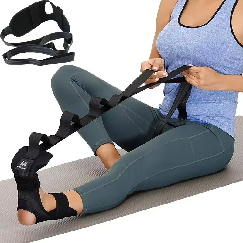 Ultimate Yoga Leg Stretching Band for Enhanced Flexibility and Foot Care - Perfect for Rehabilitation and Plantar Fasciitis Treatment