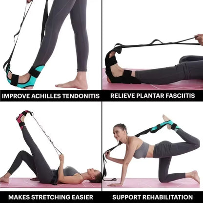 Ultimate Yoga Leg Stretching Band for Enhanced Flexibility and Foot Care - Perfect for Rehabilitation and Plantar Fasciitis Treatment