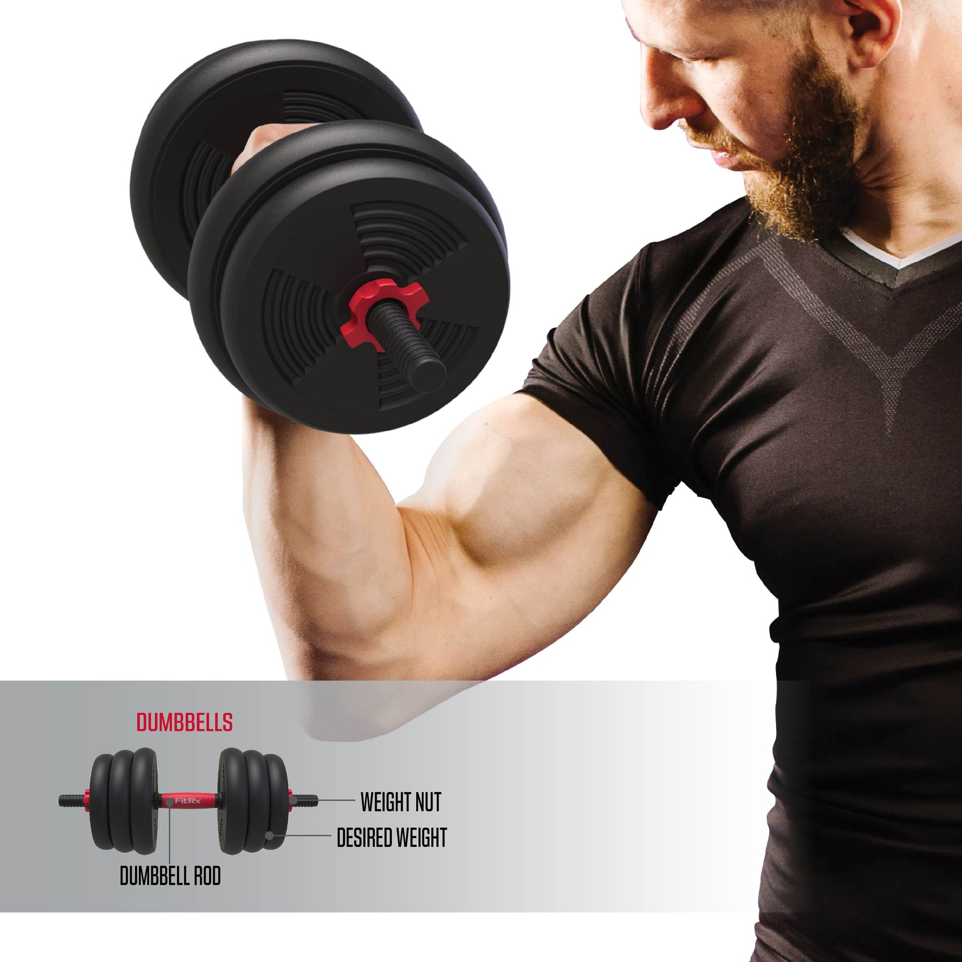 Transform Your Workout with the 4-in-1 Smartbell Gym: 60 Lbs Adjustable Weight Set for Ultimate Strength Training