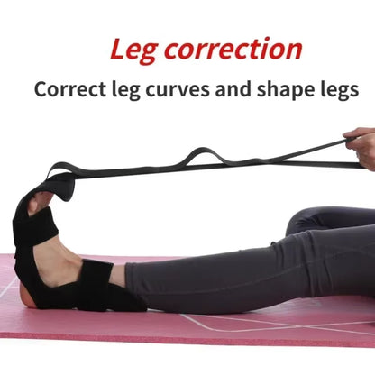 Ultimate Yoga Leg Stretching Band for Enhanced Flexibility and Foot Care - Perfect for Rehabilitation and Plantar Fasciitis Treatment