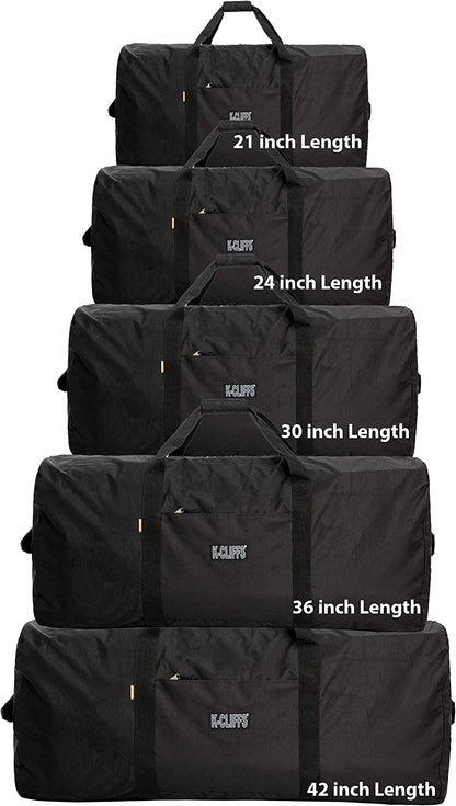 Ultimate Heavy Duty Cargo Duffel Bag - Extra Large Sport Gear Travel Bag for All Your Adventures