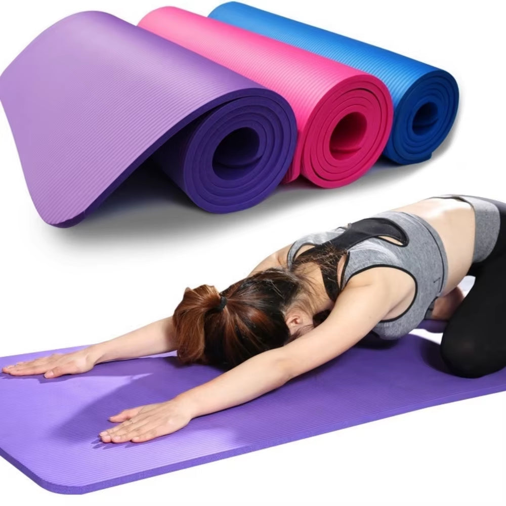 Experience Ultimate Comfort with Our 1X Anti-Skid Yoga Mat – Perfect for Yoga, Pilates, and More!