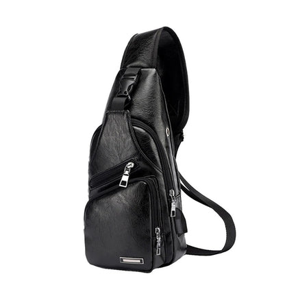 Stylish Men’s Chest Bag Pack - Ideal Travel Sport Shoulder Sling Backpack for Outdoor Adventures
