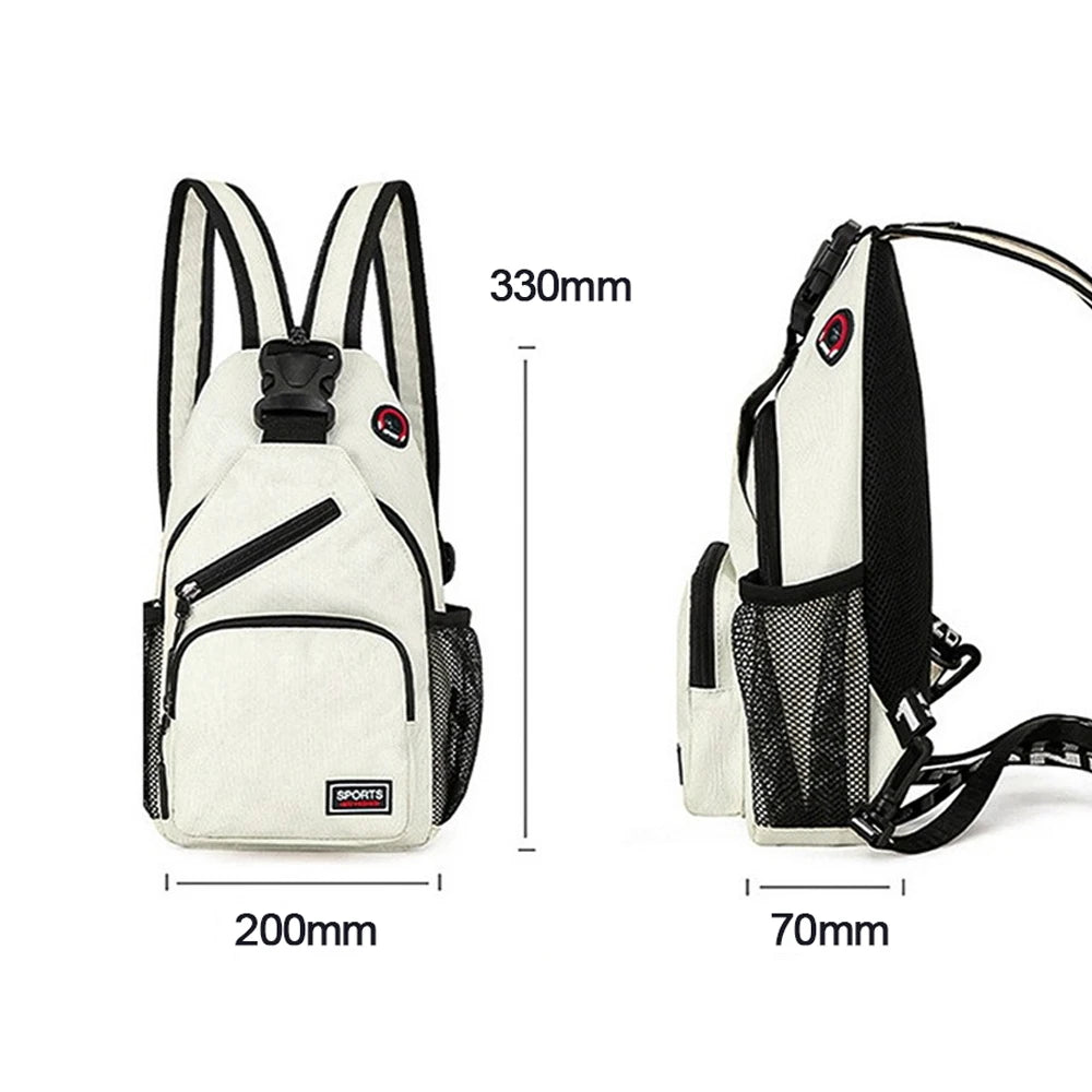Stylish and Versatile Men's Small Chest Bag - Perfect for Travel, Sports, and Outdoor Adventures