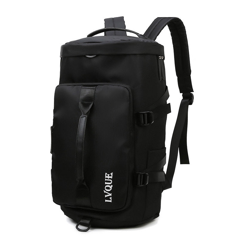 Versatile Waterproof Gym Fitness Backpack for Outdoor Travel and Sports - Stylish and Functional 3-in-1 Design